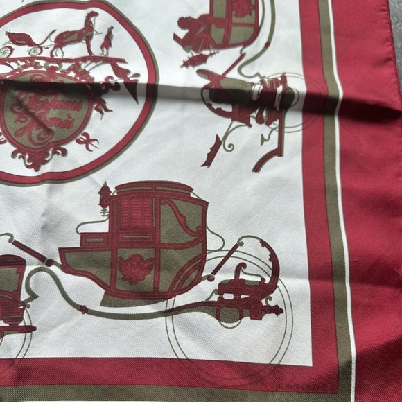 HERMES Paris Les Parfumes 100% Silk Twill Square Scarf - Picture 3 of 6